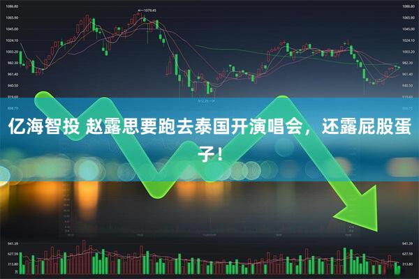 亿海智投 赵露思要跑去泰国开演唱会，还露屁股蛋子！